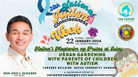 Parañaque City Center for Children with Special Needs to hold .